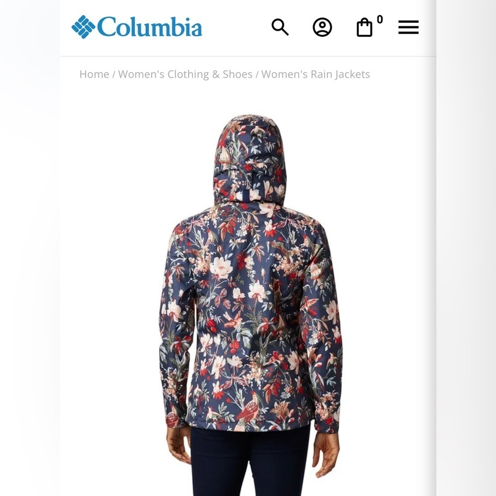 Columbia Womens Inner Limits II Jacket sz S - Picture 9 of 9